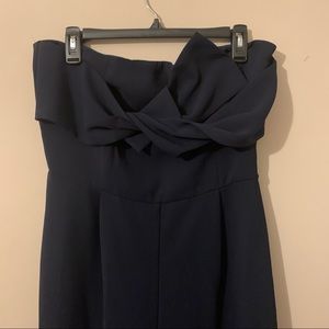 TOPSHOP Strapless Jumpsuit - US 10